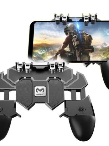 Mobile Gaming Controller Gamepad Metal Alloy Triggers Fits Sensitive Shoot Supports For All Android And Ios Phones & Pubg, Fortnite, Knives Out, Cod, Free Fire, Krafton Etc.