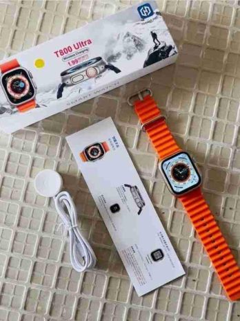 T-800 Ultra Smart Watch: 1.99″ Touch Display, BT Calling, with Multiple Features Smart watch